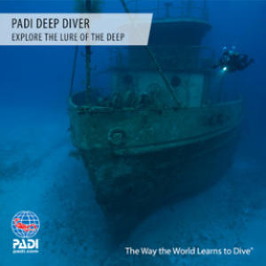 padi deep diver specialty on the costa blanca