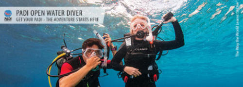 padi open water diver course with scubaworld