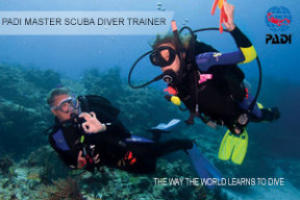 padi master scuba diver trainer course on the costa blanca