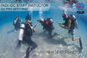 padi idc staff instructor course on the costa blanca