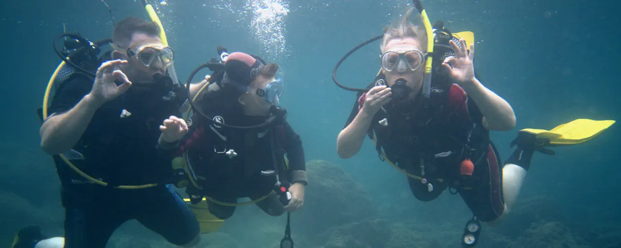try scuba diving with scubaworld