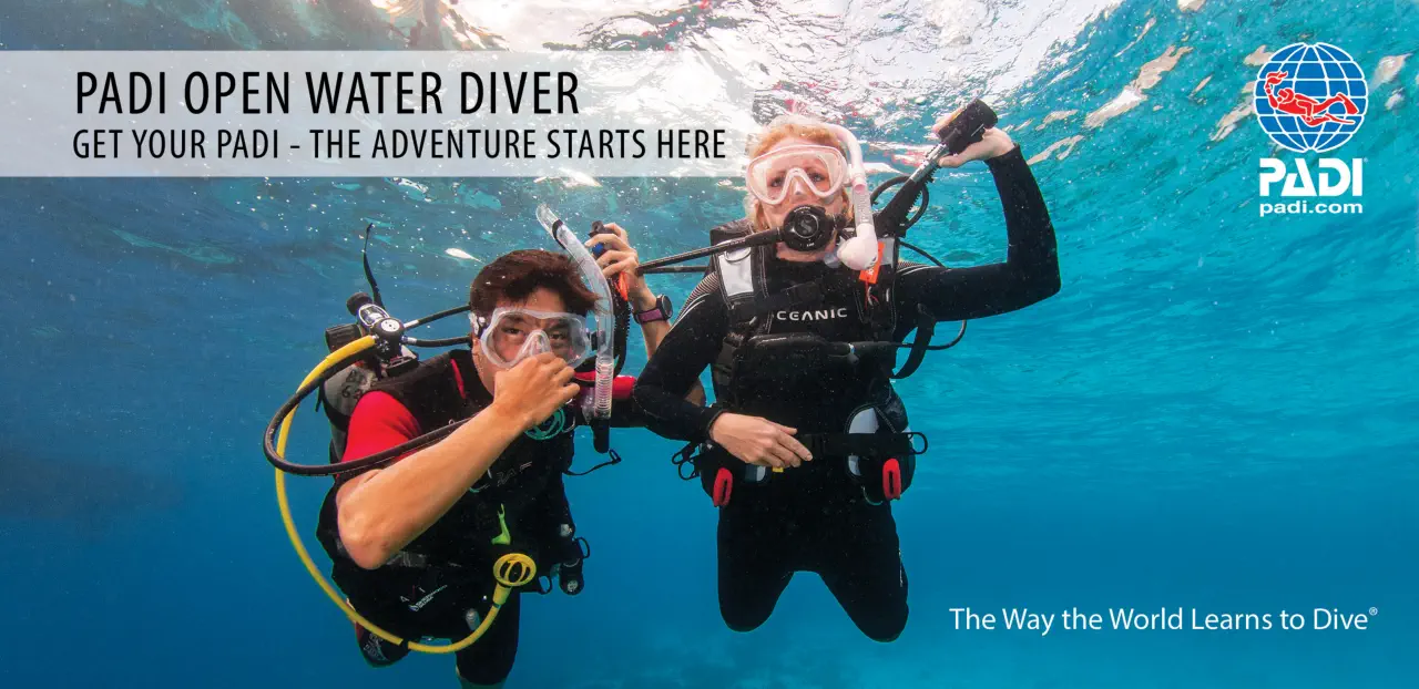 get your padi open water diver